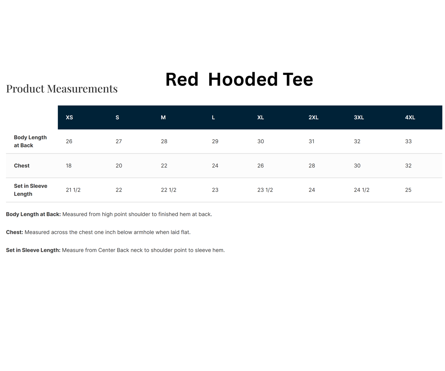 Hooded Long Sleeve Tee