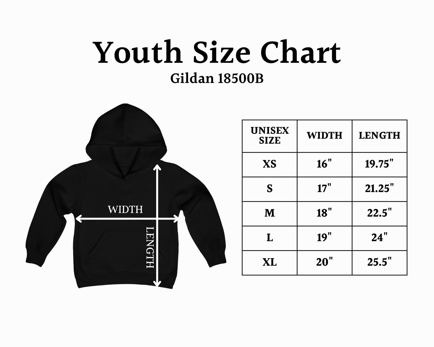 Youth Sport Grey Gildan Hooded Sweatshirt