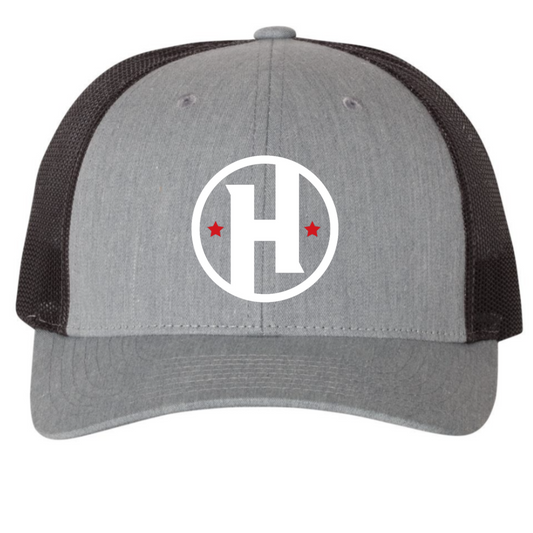 Richardson 115 Low Profile Heather Grey-Charcoal